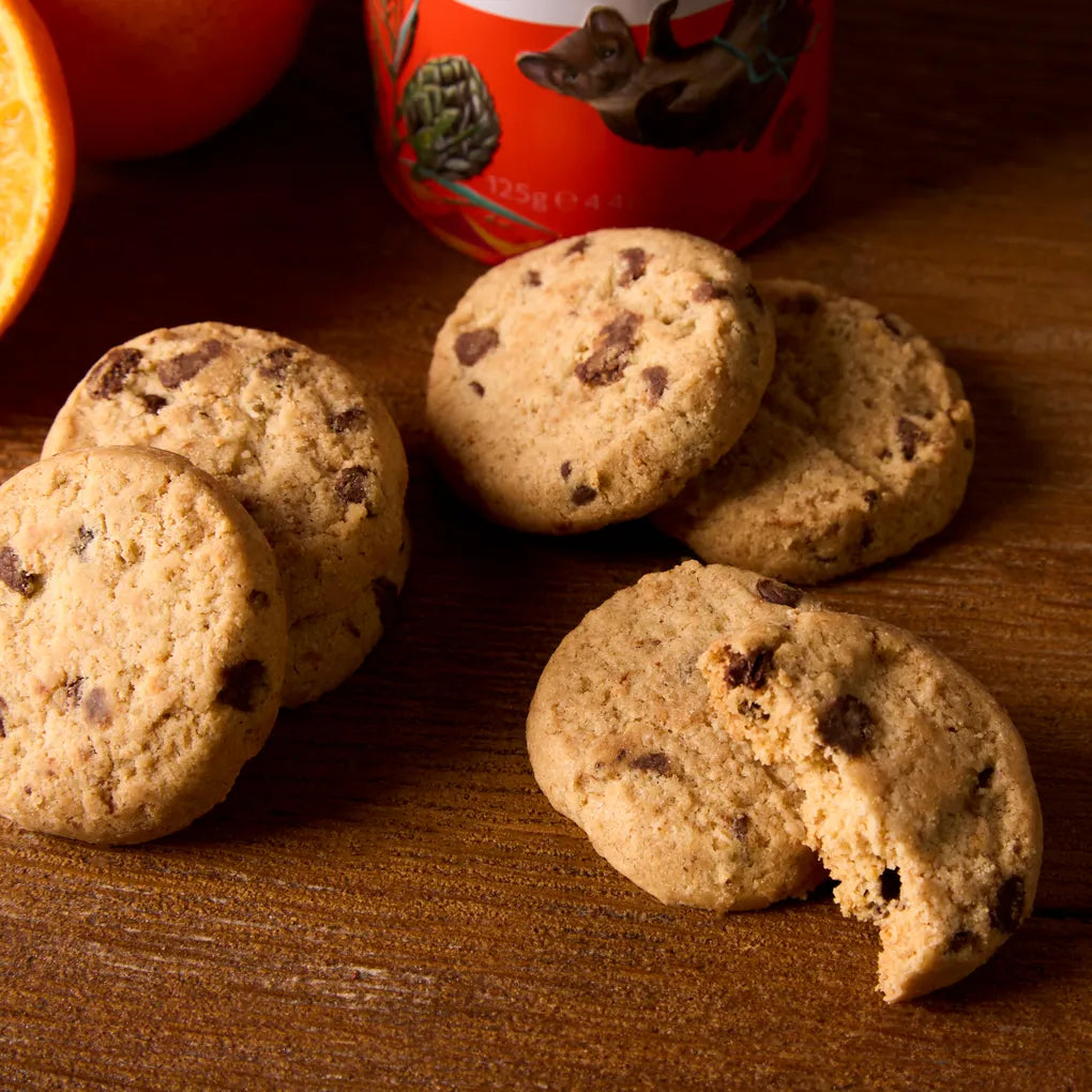 クリスマス オレンジ＆ダークチョコレートビスケット